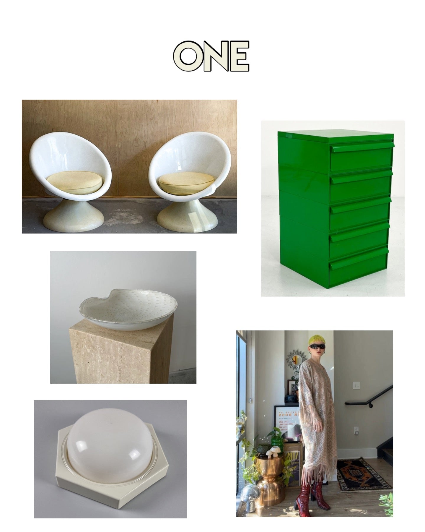 One